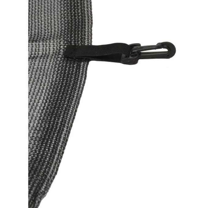 Filet de trampoline - Bordure extérieure - Filet de sécurité - noir - 366 cm noir