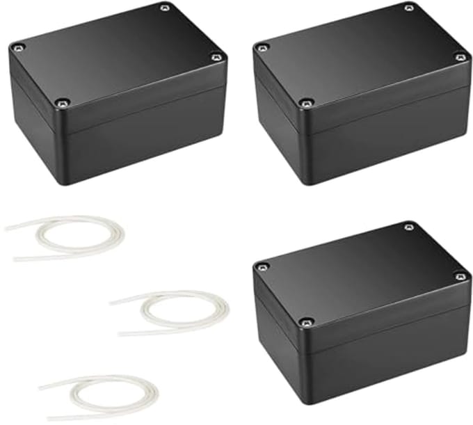 Waterdichte aansluitdoos voor buiten - IP66 - Elektronische behuizing - Set van 3