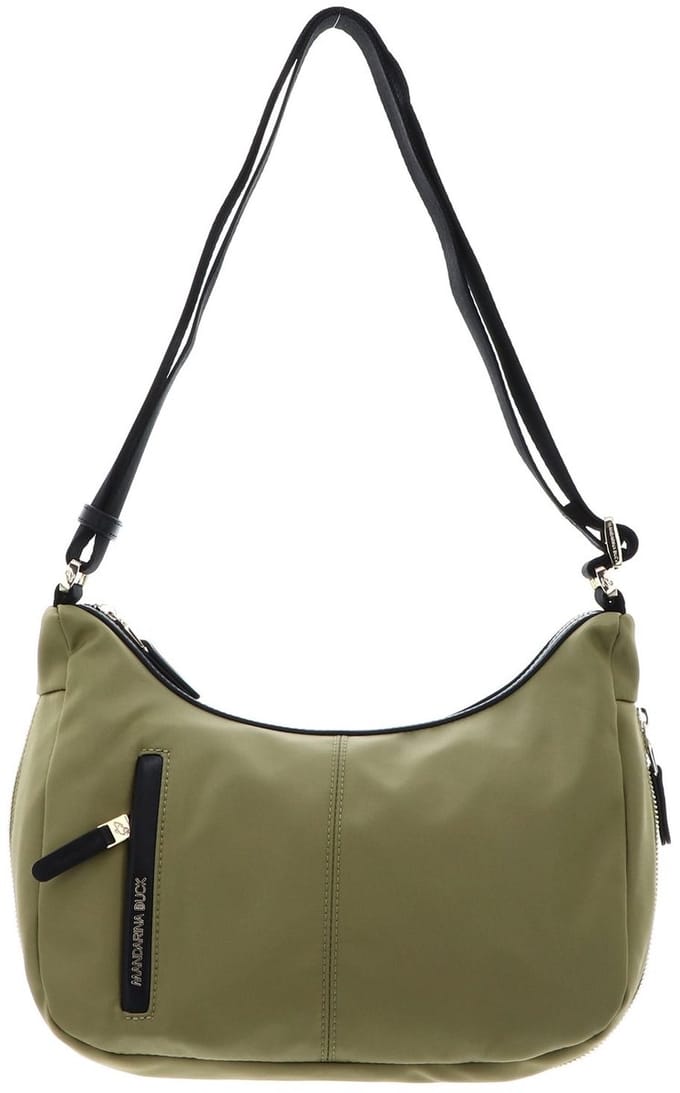 MANDARINA DUCK schoudertas Hunter Hobo Bag Winter Olive kaki