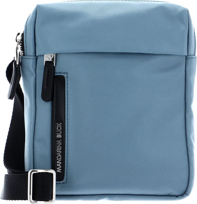 MANDARINA DUCK Schoudertas Hunter Crossover Bag Summer Fog Blauwgrijs