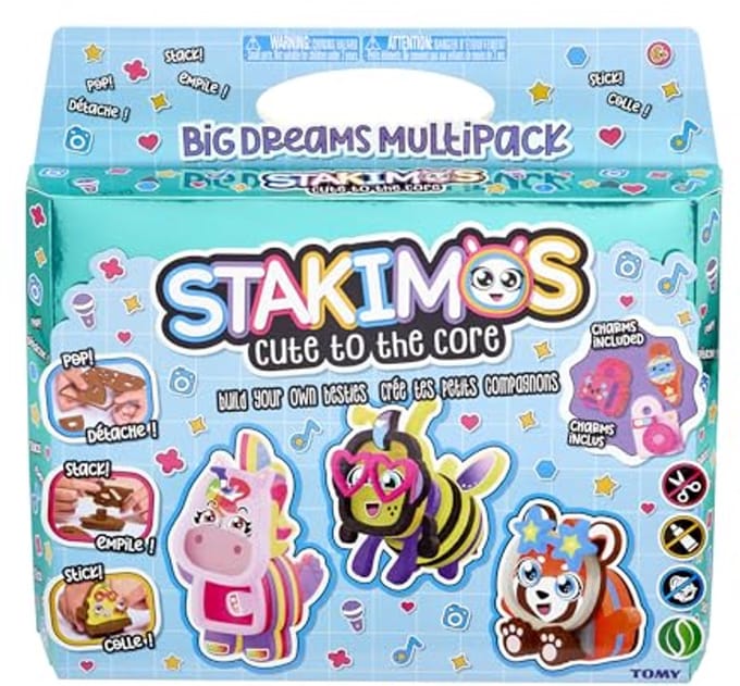Tomy knutselset Big Dreams 3 Pack - creatief speelgoed voor kinderen.