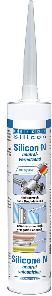 Weicon Silicon N transparant 310 ml neutraal uithardend 13400310