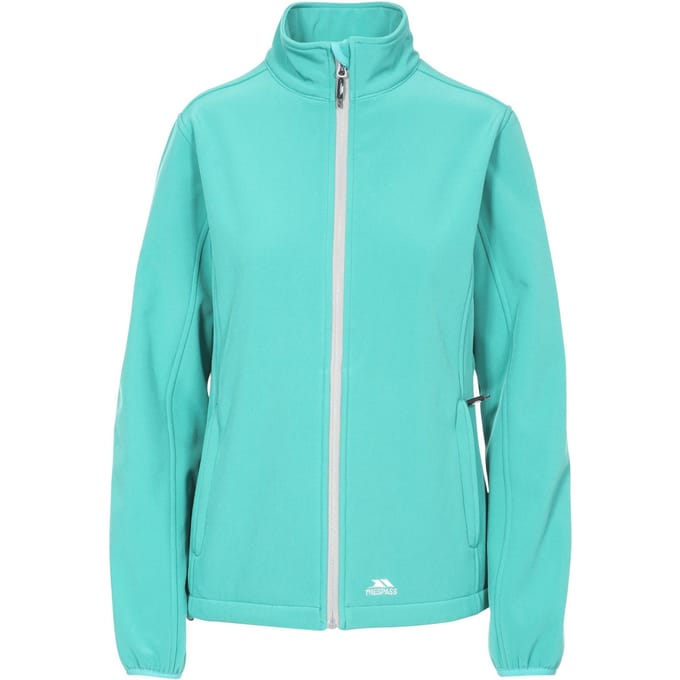 Trespass - Dames Meena Softshell Jas (Lichtblauw)