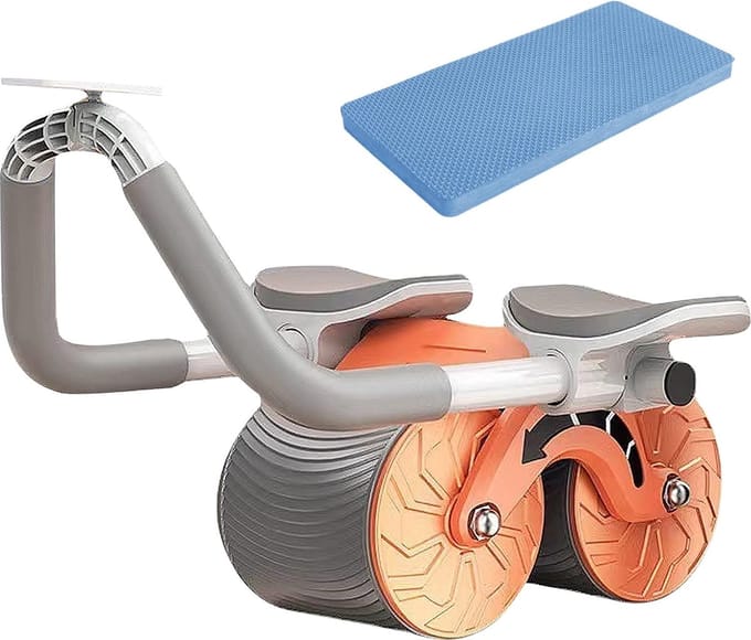 Ab Roller - buikspiertrainer - AB Wheel - Buikroller met kniemat - Core