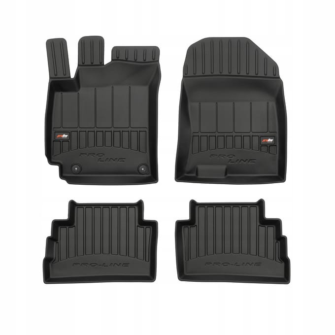 FROGUM Proline – Automatten Set + Kofferbakmat – Geurloos TPE – Hyundai Kona (vanaf 2017)