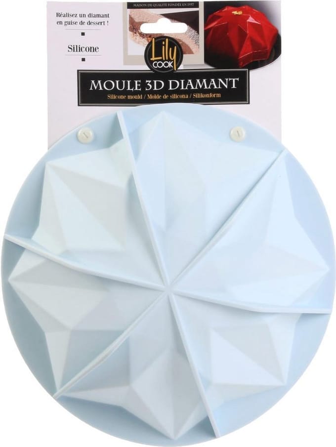 Taartvorm in Silicone - flexibel - Bakvorm - Dessert - Keuken -Diamant vorm