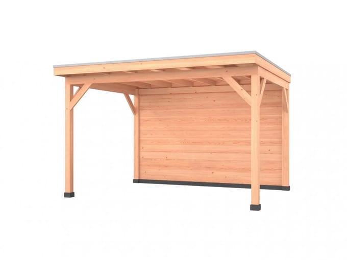 Douglas overkapping, 400 x 300, met achterwand, Westwood Comfort Plus