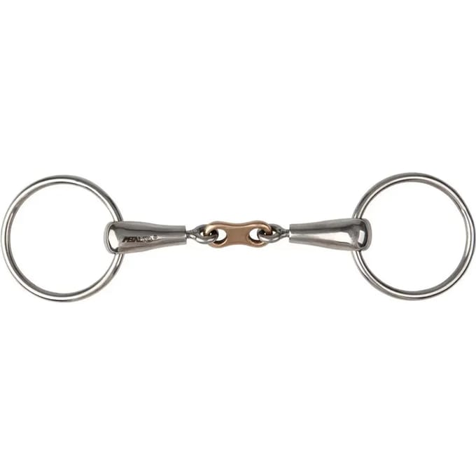 2 ring bit voor paarden Metalab Pinchless Bristol