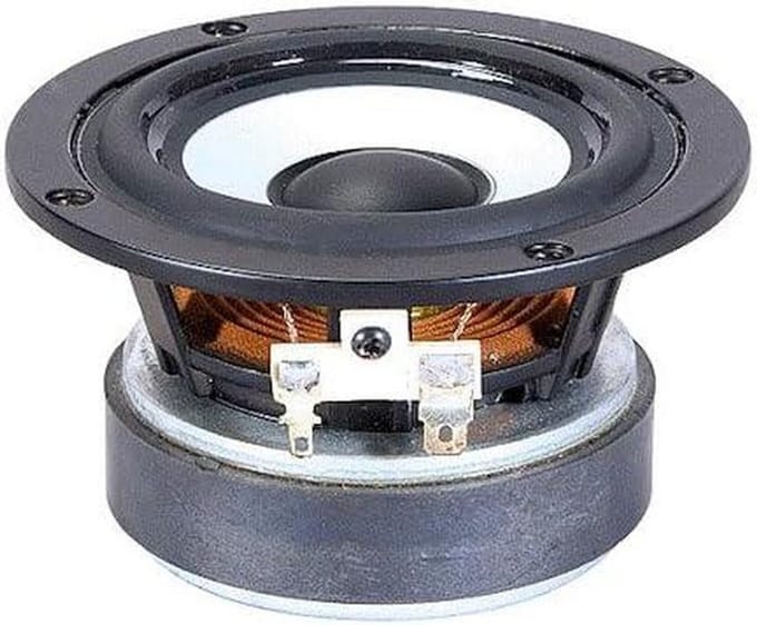 Full Range Speaker - Audio Component - Geluid Installeren - Ferriet Magneet - 3 Inch - Zwart