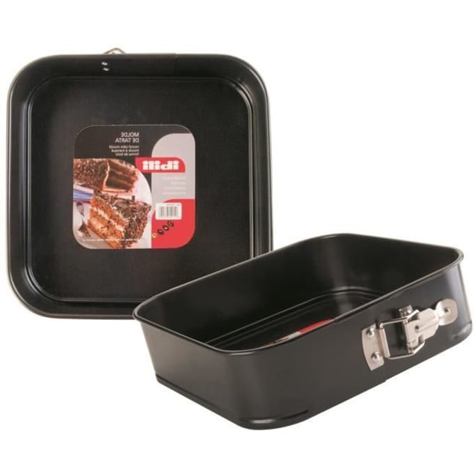 Demontabele bakvorm - Ibili - 825924 - Anti-aanbaklaag - Vierkant - 24x24 cm