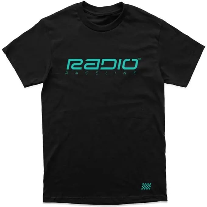 T-shirt Radio Bike Logo