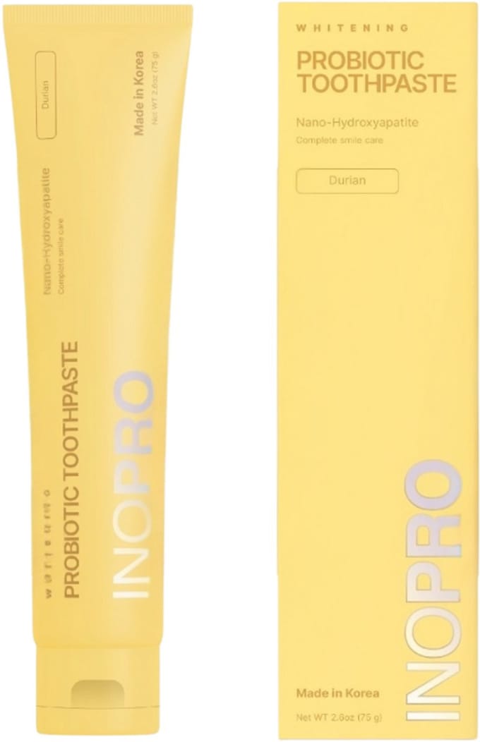 INOPRO Whitening Probiotic Toothpaste Durian 75ml
