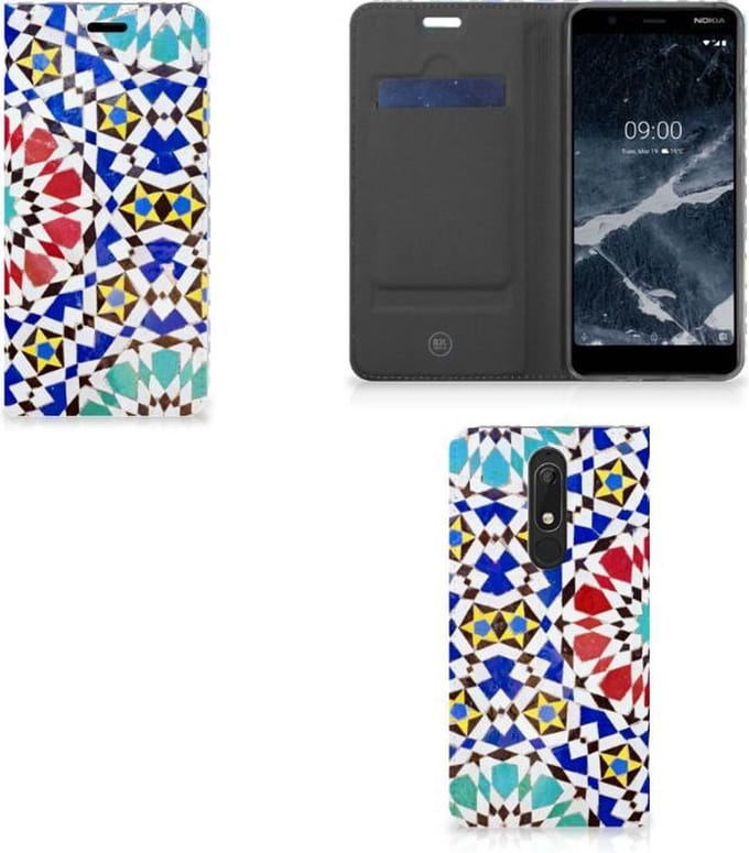 Nokia 5.1 (2018) Standcase Mozaïek