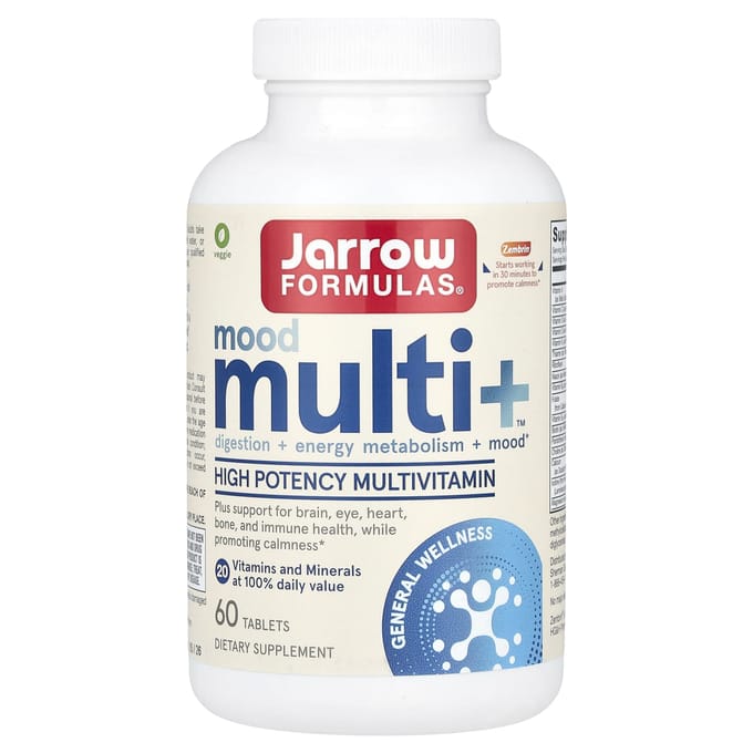 Jarrow Formulas, Mood Multi+™, 60 Tabletten