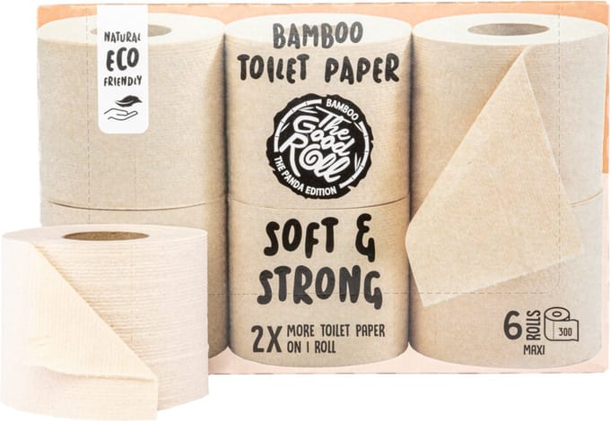 The Good Roll - Toiletpapier 2-laags - 4 x 6 stuks - Voordeelverpakking