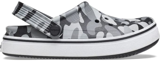 Crocs Off Court Camo Zwart/Wit Maat 27/28 US C10