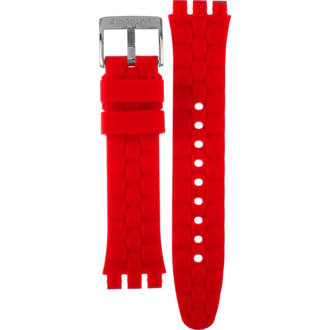 Swatch Irony - Chrono - YC AYCS117 YCS117 Rouge De Bienne Horlogeband