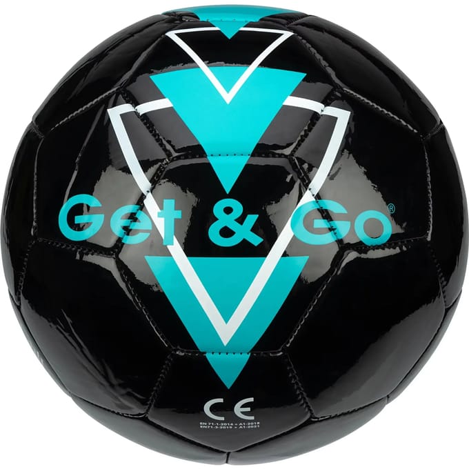 Get & Go Voetbal - Triangle Speed - Zwart - Maat 5