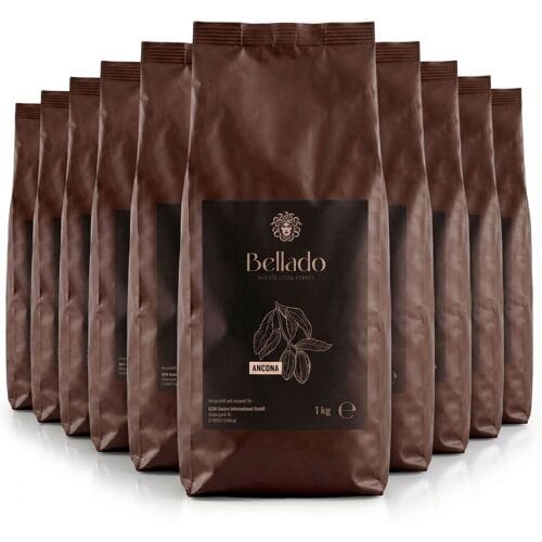 BELLADO Cacaopoeder "Ancona" - 14,5% - (10 stuks) 1 kg