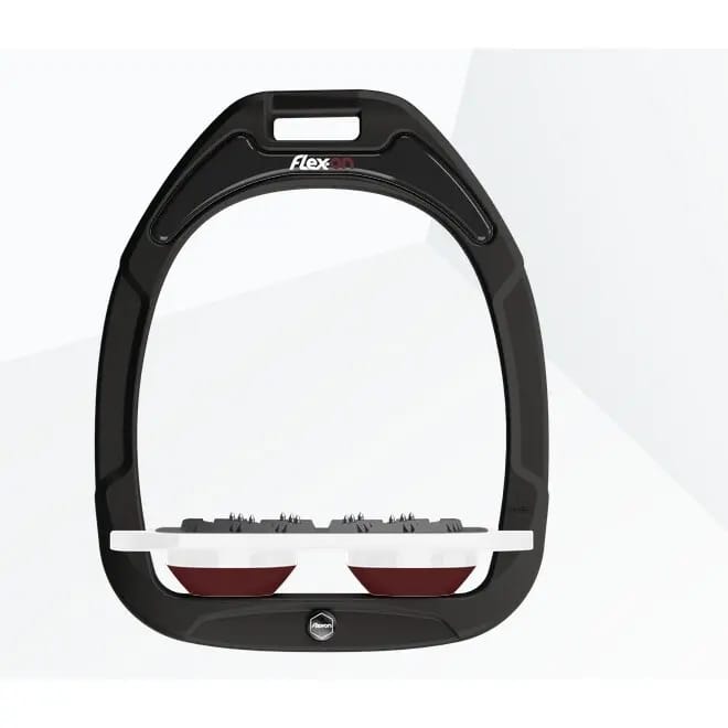 Ultra Grip Platte Beugels Zwart/Wit/Bordeaux Flex-On Green Composite