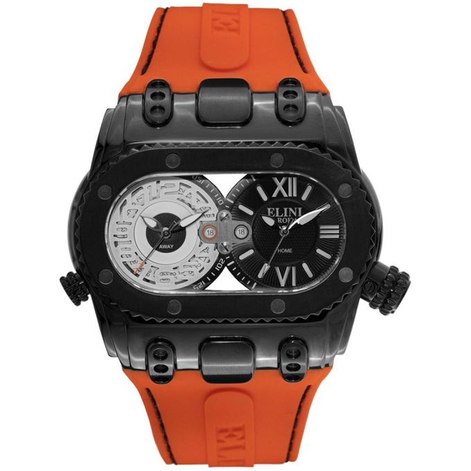 Elini Barokas Genesis World Swiss dual time | ELINI-20019-BB-01-OAS