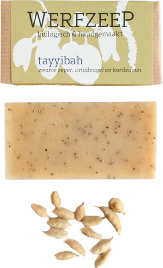 Werfzeep Tayyibah - Scrubzeep - 100g - Vegan - Natuurlijk - Bodyscrub