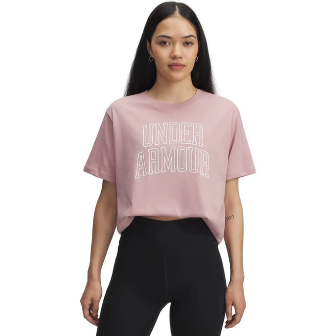 Dames-T-shirt Under Armour Rival Campus