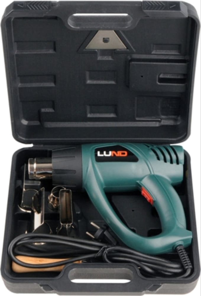 Lund 79325 - Elektrische Verfbrander - 2000W - Ergonomische Handgreep