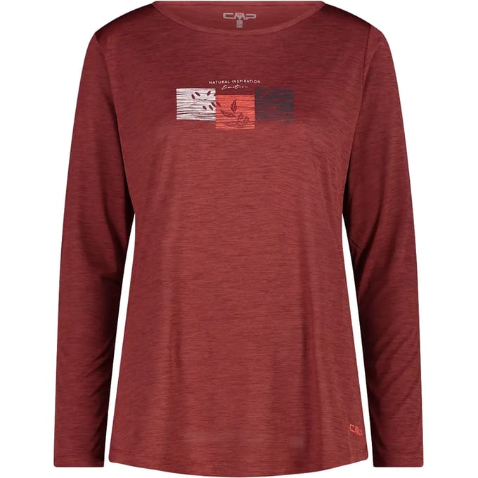 Dames-T-shirt met lange mouwen CMP