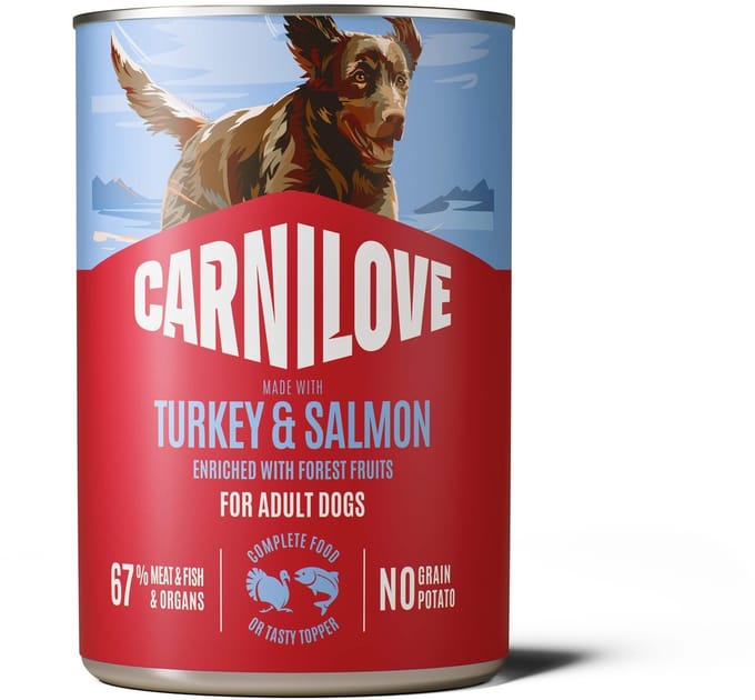Carnilove can salmon / turkey - 6x400 gr