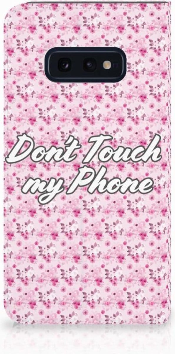 Samsung Galaxy S10e Design Case Flowers Pink DTMP
