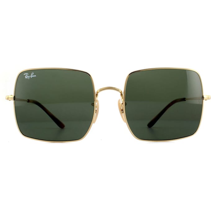 Ray-Ban Zonnebril Square RB1971 914731 Goud Groen