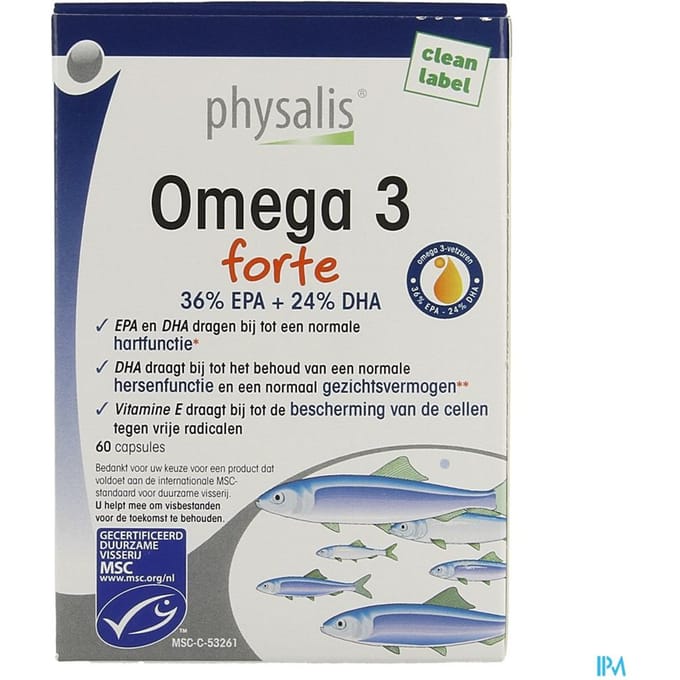 Physalis Omega 3 forte 60 Capsules