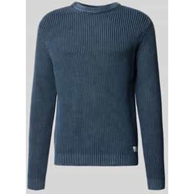Regular fit pullover van pure katoen model 'DORIAN CREW'