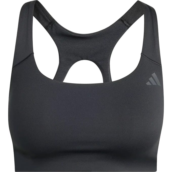 Adidas Performance Optime Workout Medium Support Beha - Dames - Zwart