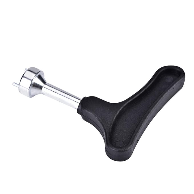 Duurzame Handheld Golfschoenen Cleats Sleutel Verwijderaar Verwijderen Onderhoudstool Accessoire black
