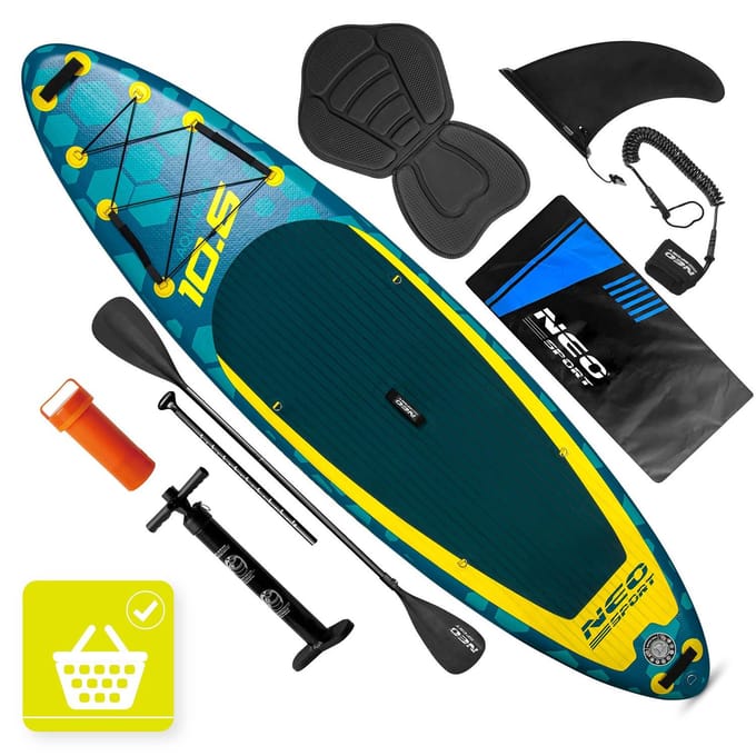 Neo-Sport Aquasurf Serie - Surfplank - 320cm - 84cm - 15cm