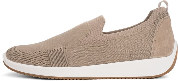 Ara - 1254042 LISSABON 4.0 - Instappers - Kleur: Taupe - Maat: 42