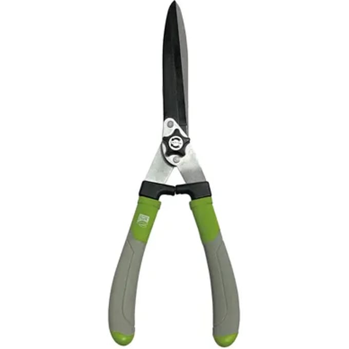 Central Park Heggenschaar Soft Touch - Staal - Tefloncoating - Ergonomische Handgrepen - 1 Stuk