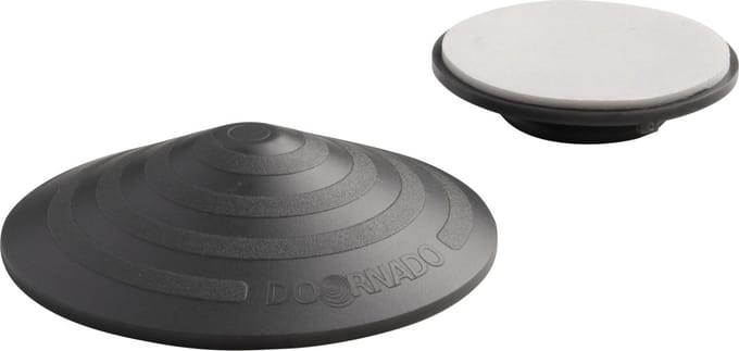 Doornado mini Deurbuffer Mud(antraciet) 2 stuks