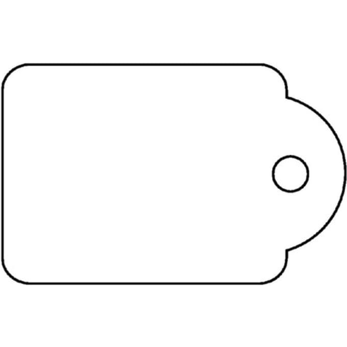 Label Apli karton nr 389 18x29mm wit 1000 stuks
