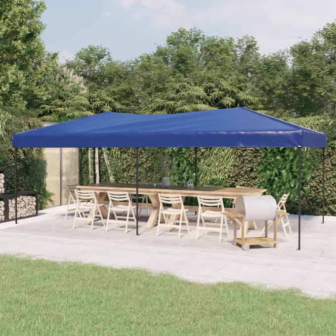 vidaXL - Partytent - inklapbaar - 3x6 - m - blauw