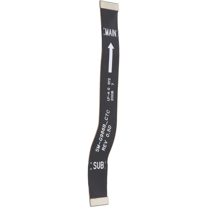 LCD Display Scherm Moederbord Connector Flexkabel voor Samsung Galaxy S20 Plus Ultra G986b white