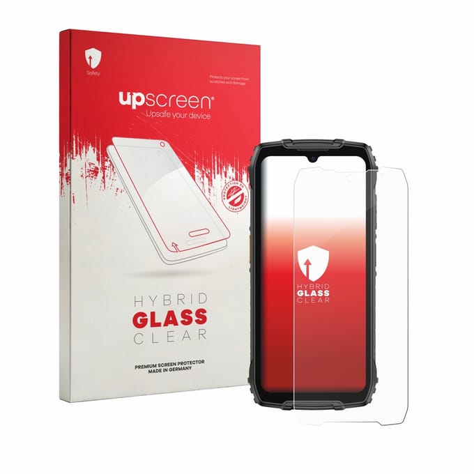 upscreen - Screenprotector voor Ulefone RugKing 4 Pro - Folie Beschermfolie Beschermglas transparant