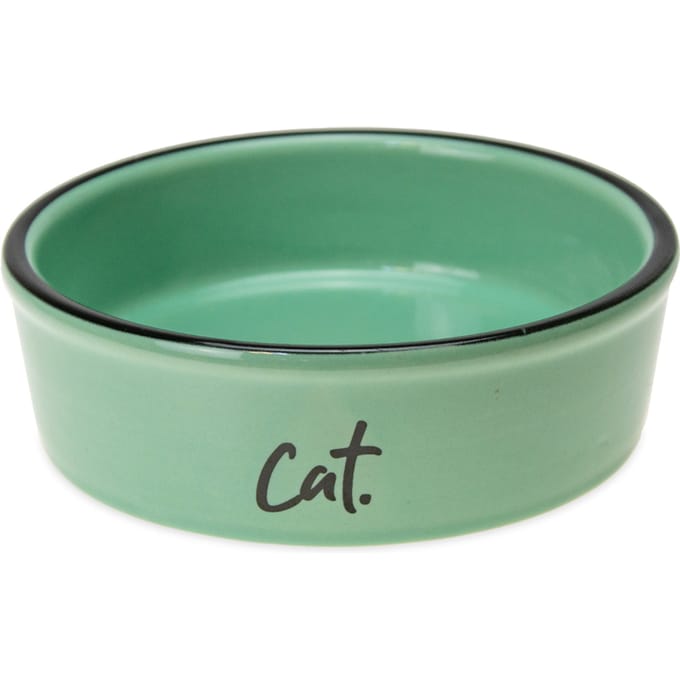 Karlie keramische kattenbak, groen 200ml Ø12cm