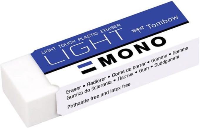 Tombow Gum - Mono Eraser - Light Touch