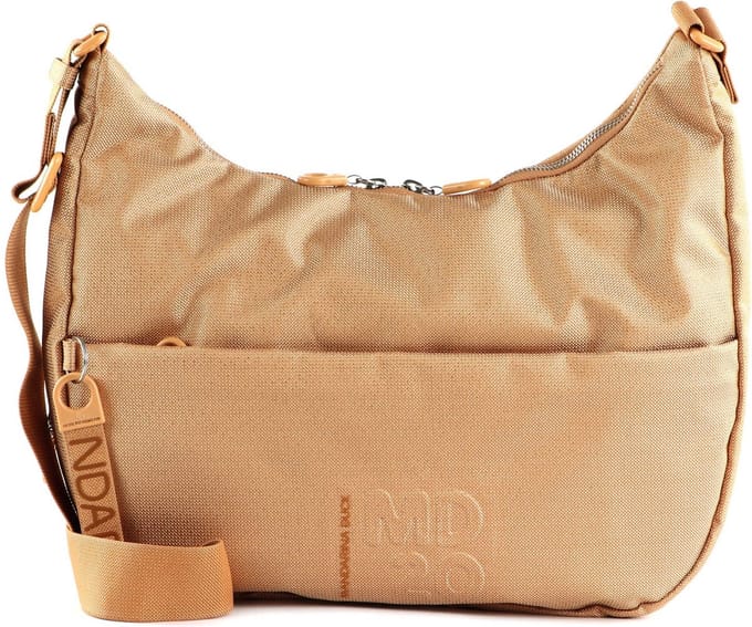 MANDARINA DUCK Schoudertas MD20 Lux Hobo Bag Mustard Lux Abrikoos