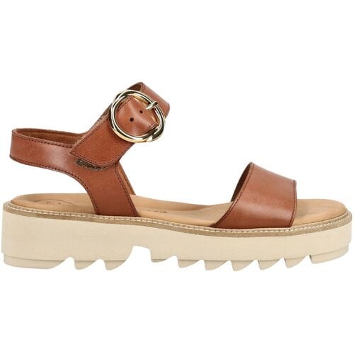 Plateausandalen Van Paul Green bruin
