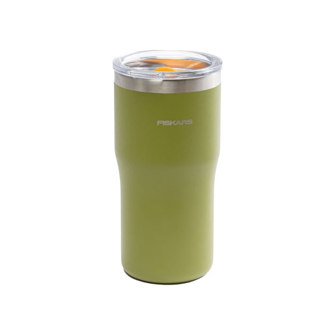 Fiskars On the Go thermobeker 0,5L Nettle – RVS, lekvrij, geïsoleerd voor warme & koude dranken