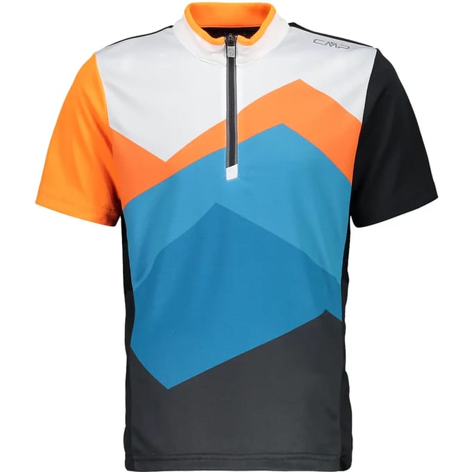 Kinder T-shirt met 1/2 rits CMP